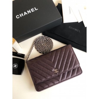 CHANEL 샤넬  WOC 쉐브론