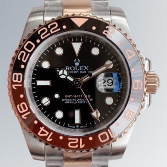 Rolex 롤렉스 지엠티 마스터2 콤비 루트비어 금장