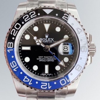 Rolex 롤렉스 지엠티 마스터2 베트맨 스틸밴드