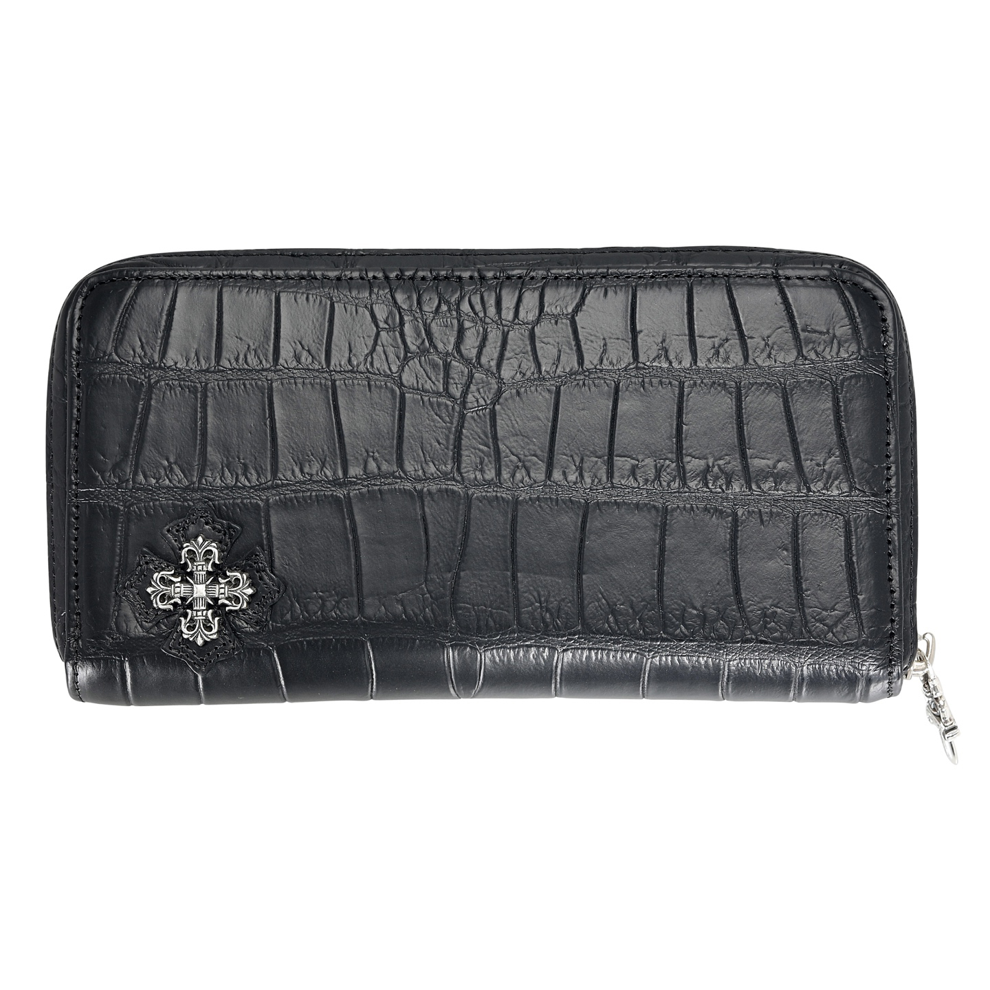 CHROME HEARTS 크롬하츠 지퍼 장지갑 (925실버) WE105