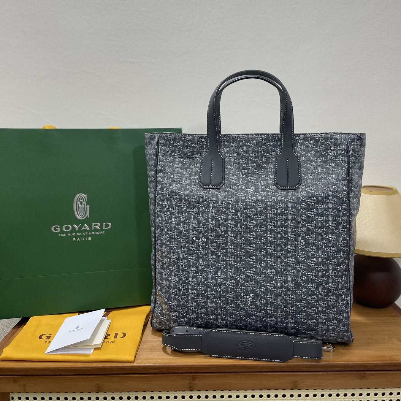 GOYARD 고야드 볼테르 토트백