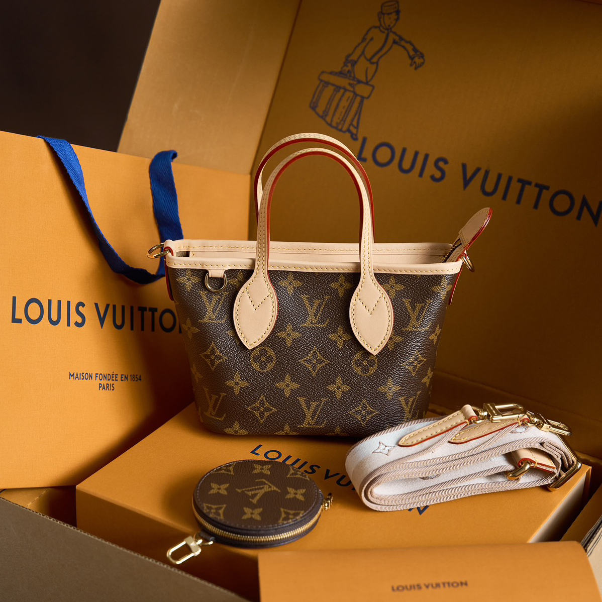 LOUIS VUITTON 루이비통 네버풀 미니BB M46705