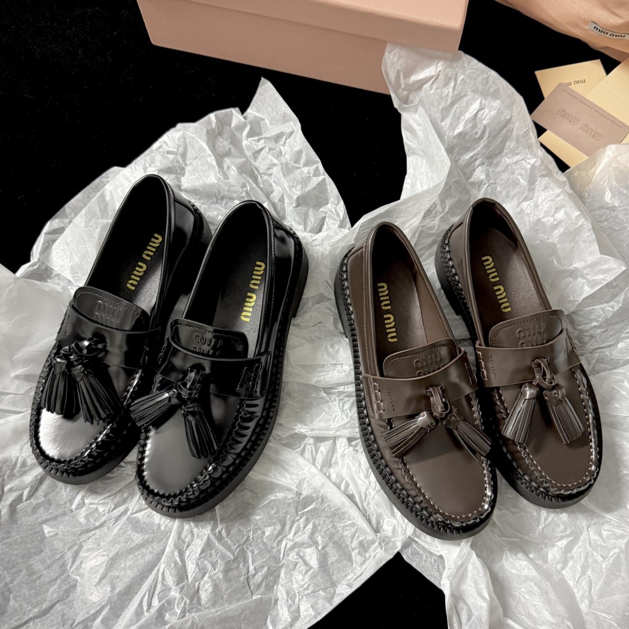 MIU MIU 미우미우 르푸슈즈 #259251641