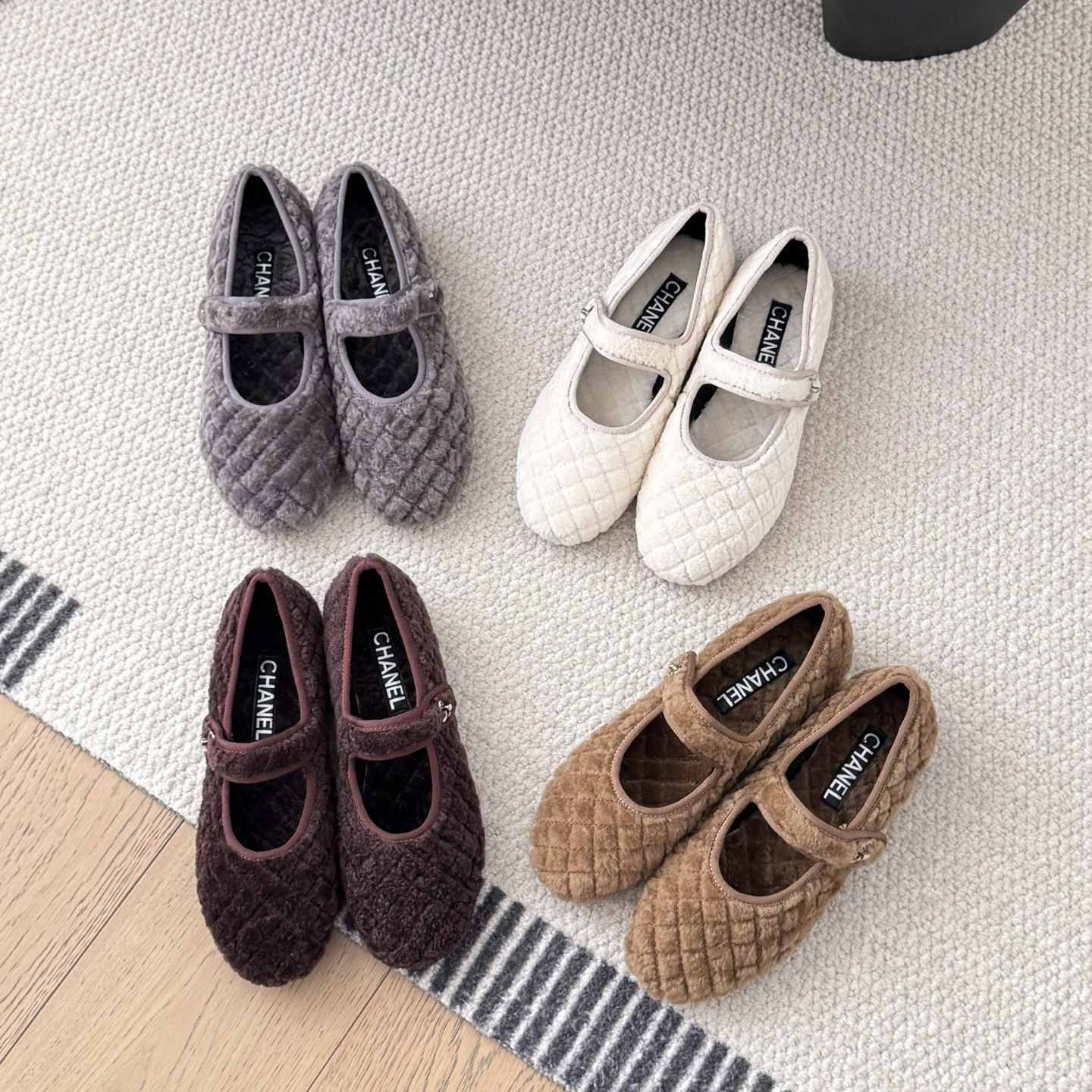 CHANEL 샤넬 발레리나 겨울슈즈 #2510121117