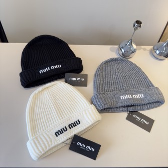 MIUMIU 미우미우 니트 모자 #2510221635