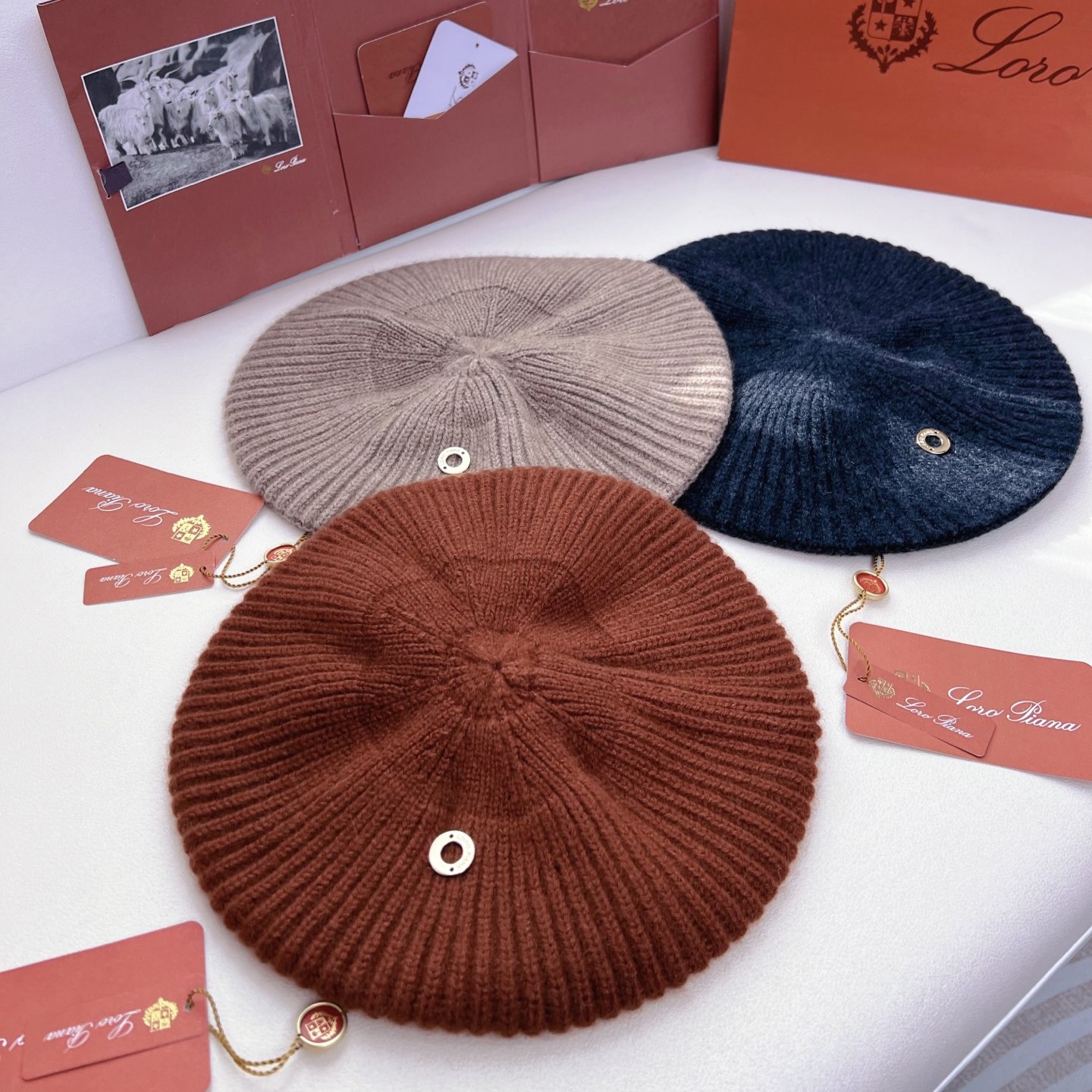 LORO PIANA 로로피아나 니트 베레모 #2510221722