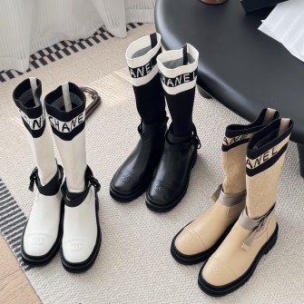 CHANEL 샤넬 삭스 앵글부츠 #2510261550