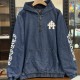 CHROME HEARTS 크롬하츠 데님 하프짚 후드 #145651120