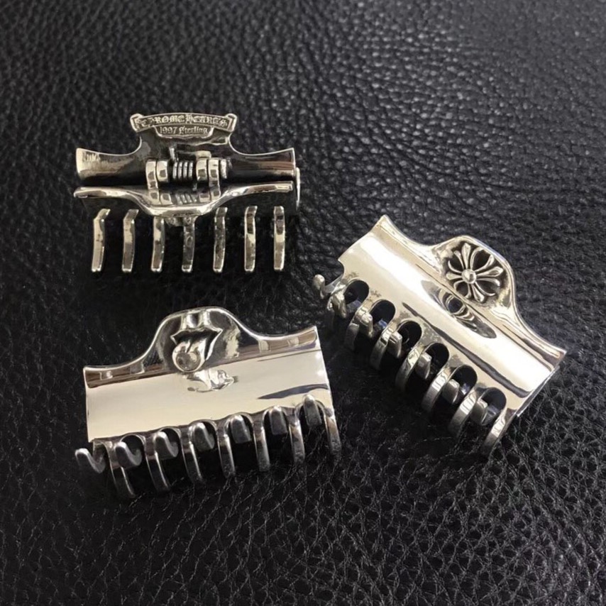 CHROME HEARTS 크롬하츠 925실버 바레트 머리핀 #1725124