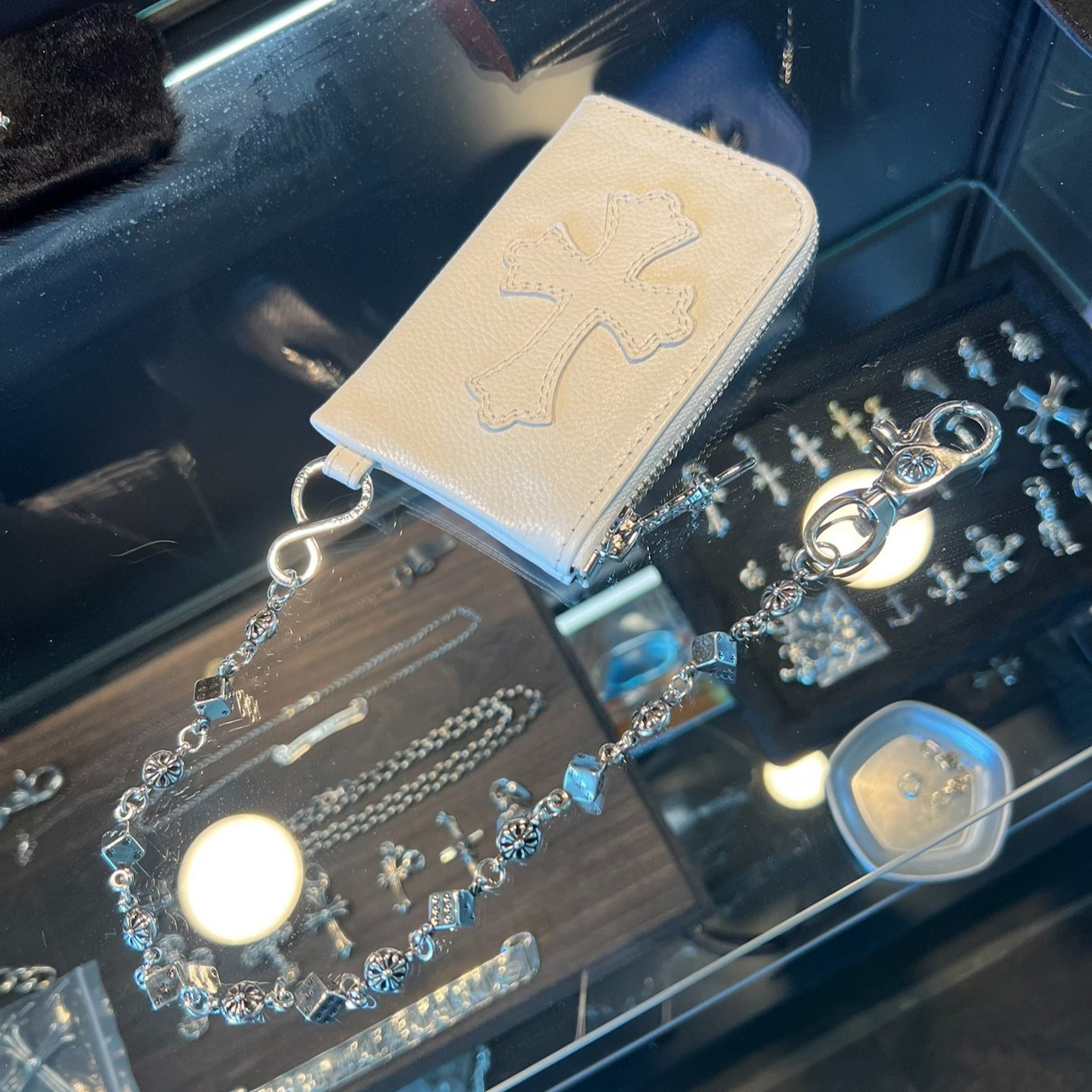 CHROME HEARTS 크롬하츠 반지갑(일반금속,925실버아님) #151451213