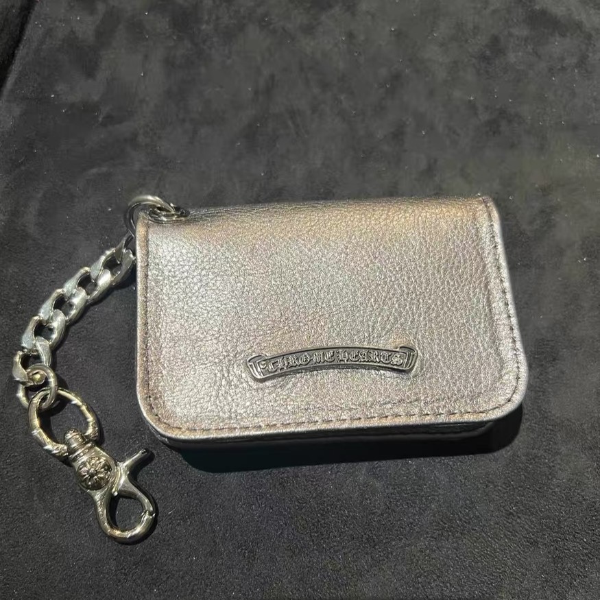 CHROME HEARTS 크롬하츠 카드 지갑(소가죽) (일반금속,925실버아님) #162751213
