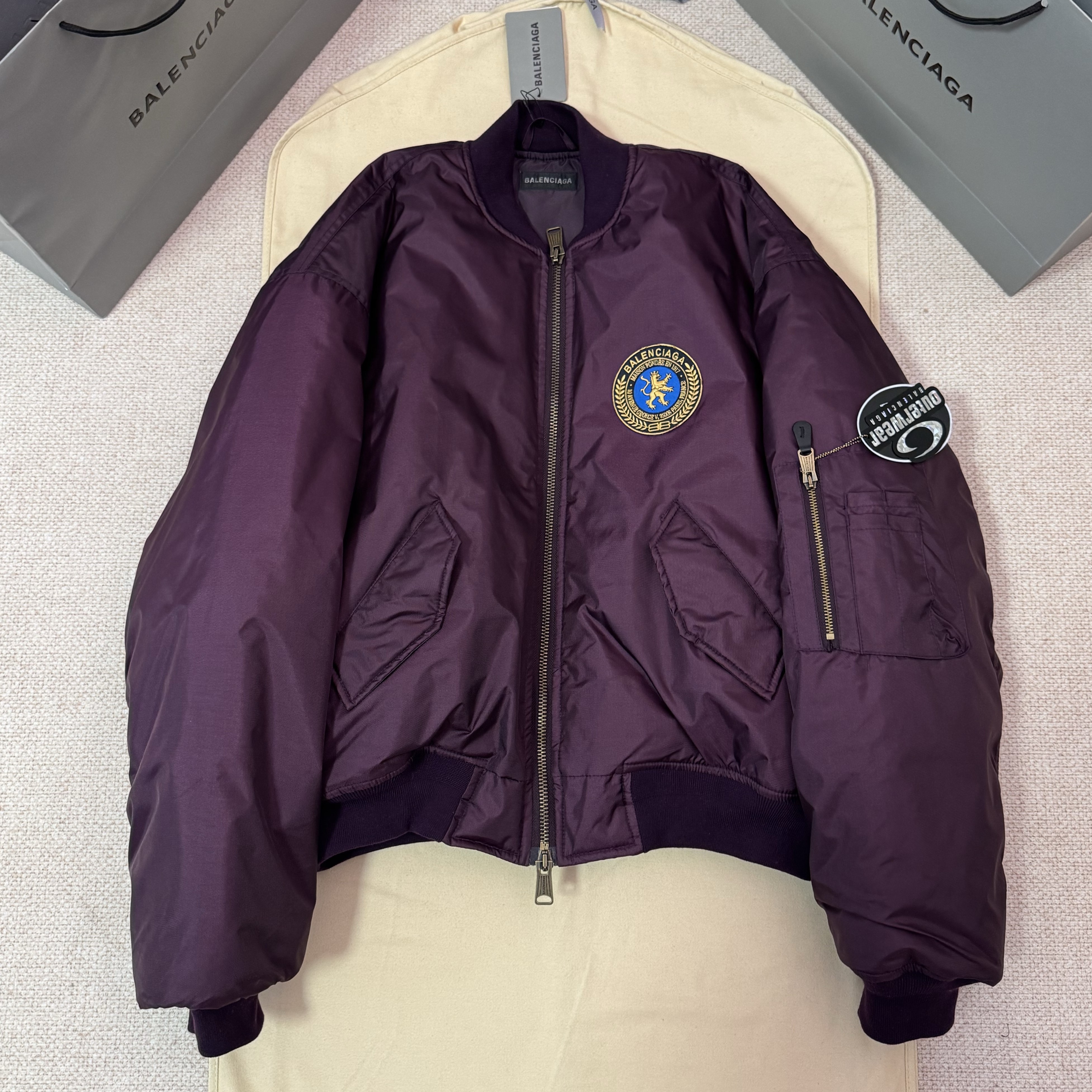 BALENCIAGA 발렌시아가 BOMBER 자켓 #184651227