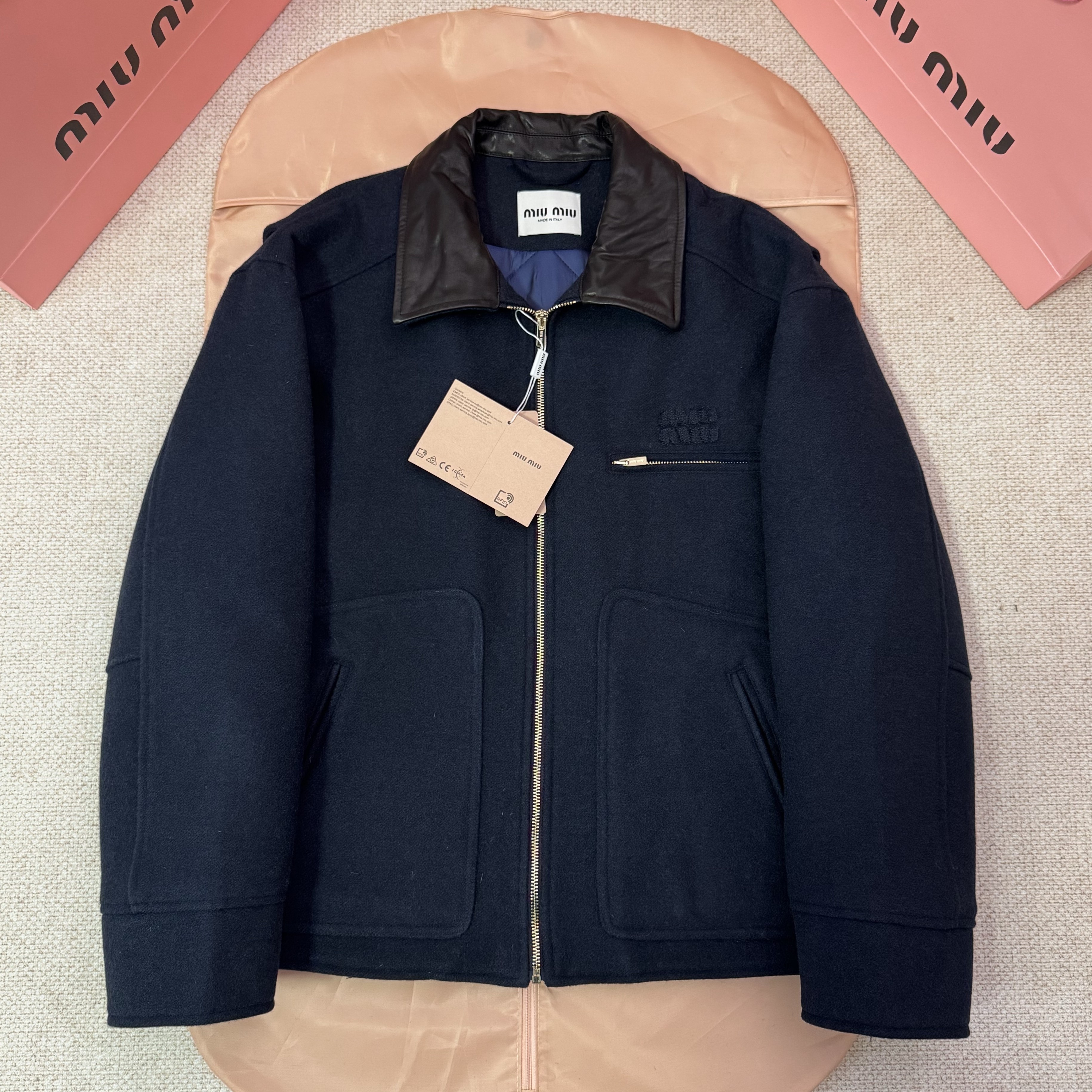 MIUMIU 미우미우 양모긴팔 자켓 #16386113