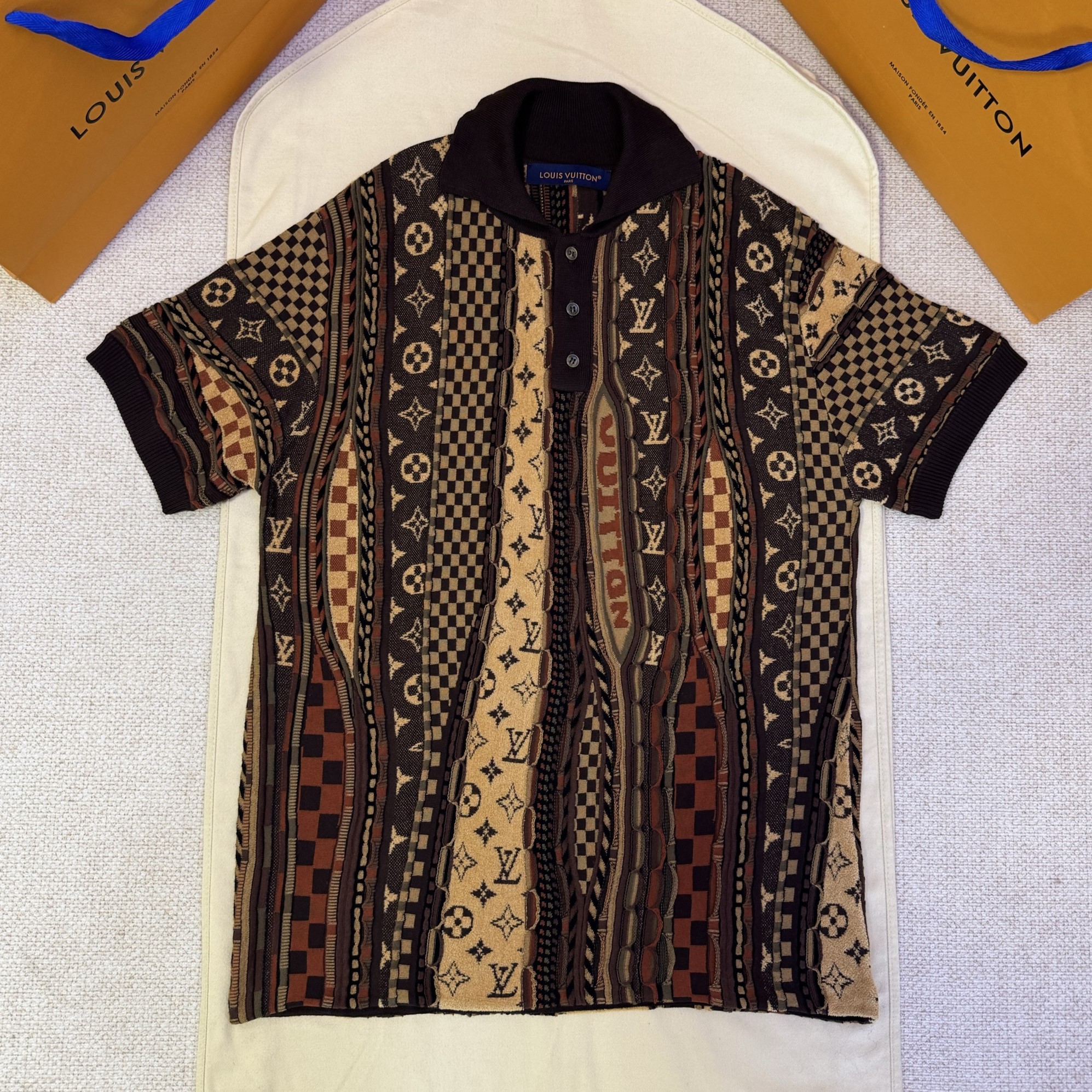 LOUIS VUITTON 루이비통 반팔 폴로셔츠 1AIMB8 #16366114