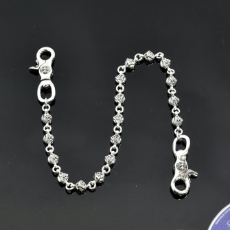 CHROME HEARTS 크롬하츠 백참(백꾸) 백장식 47cm L030 (925실버)