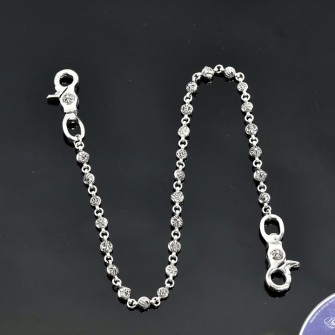 CHROME HEARTS 크롬하츠 백참(백꾸) 백장식 64cm L036 (925실버)