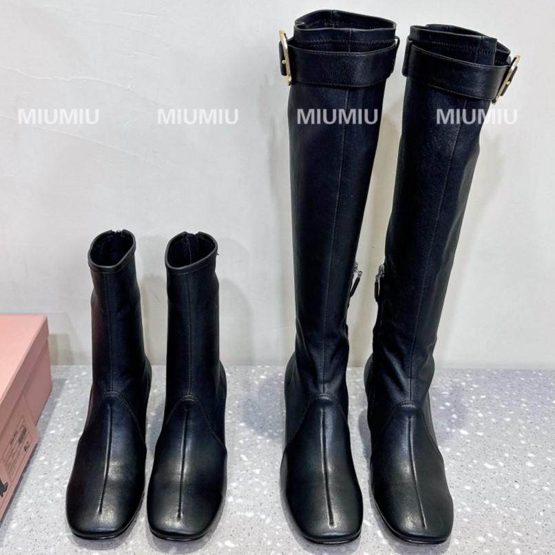 MIU MIU 미우미우 앵글부츠 #20296120
