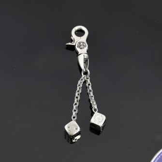 CHROME HEARTS 크롬하츠 백참(백꾸) 백장식 11.5cm L043 (925실버)