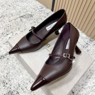 JIMMY CHOO 지미추 new arrival 아렌 65 펄 장식 포인티드 토 펌프스 #18556123