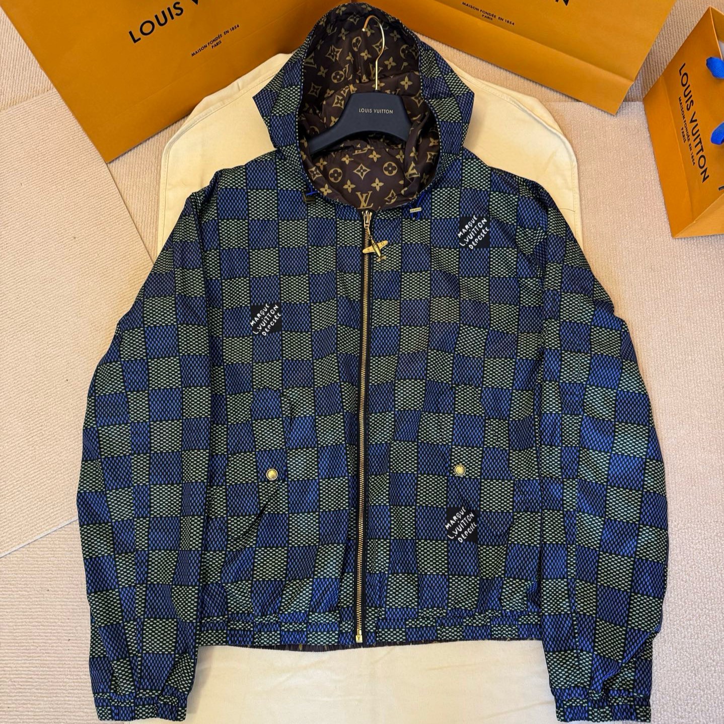 LOUIS VUITTON 루이비통 리버시블 자켓 1AHBIV #20376126