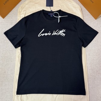 LOUIS VUITTON 루이비통 커시브 시그니처 티셔츠 1AII24 #16576127