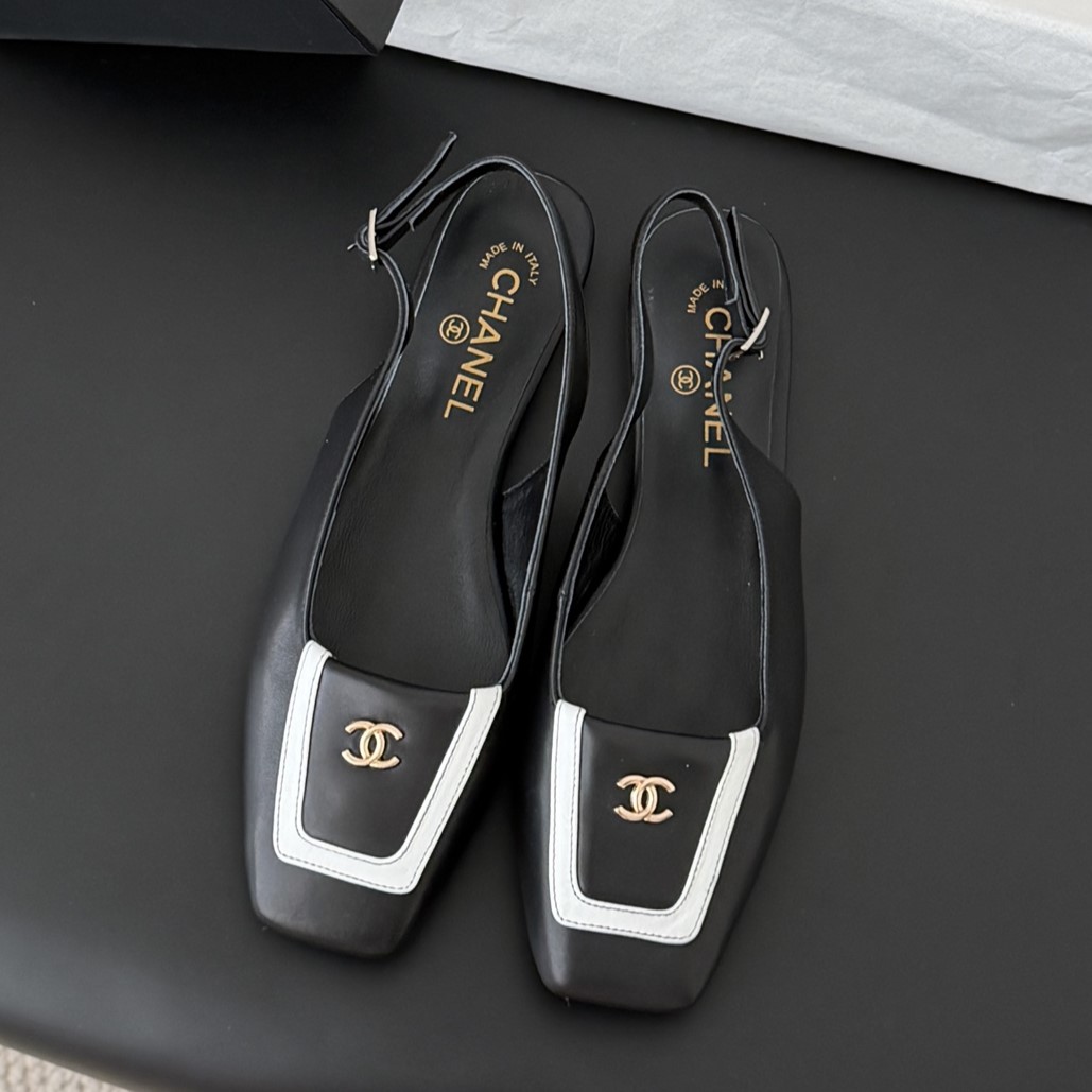 CHANEL 샤넬 슬링백 펌프스 #18136127