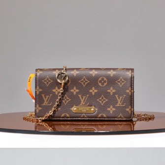 LOUIS VUITTON 루이비통 WALLET ON CHALN LlLY M82509 #21476127