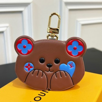 LOUIS VUITTON 루이비통 테디 베어 이어폰 케이스 모노그램 #164622