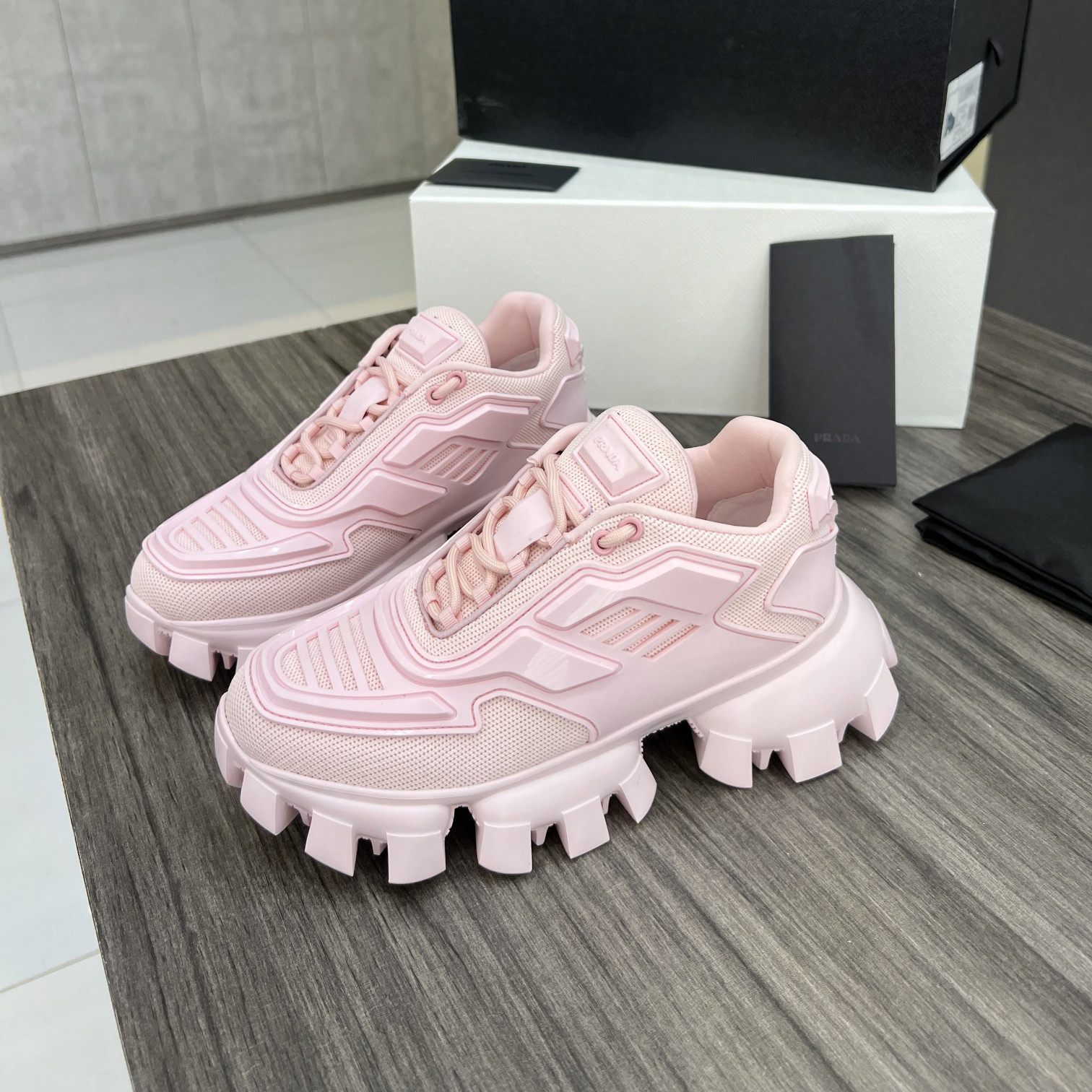 PRADA 프라다 클라우드버스트 썬더 스니커즈 #19180206