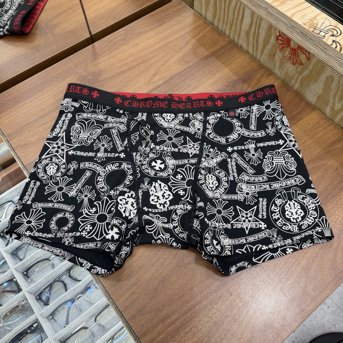 CHROME HEARTS 크롬하츠 남자속옷 팬티 100%순면 (2벌묶음배송)  #1649633