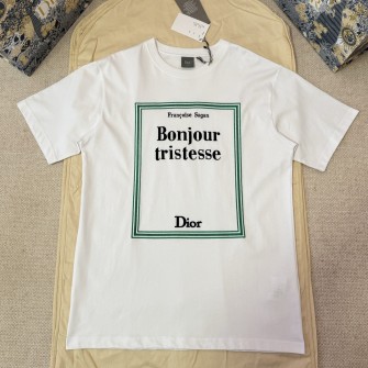 DIOR 디올 북 커버 자수 티셔츠 #1747639