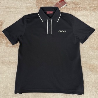 GUCCI 구찌 코튼 블렌드 피케 폴로셔츠 #20336311