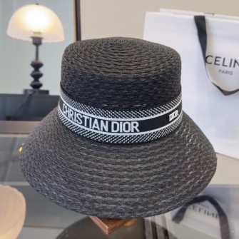 DIOR 디올 리비에라 D-바비 라지 브림 버킷 햇 #16466312