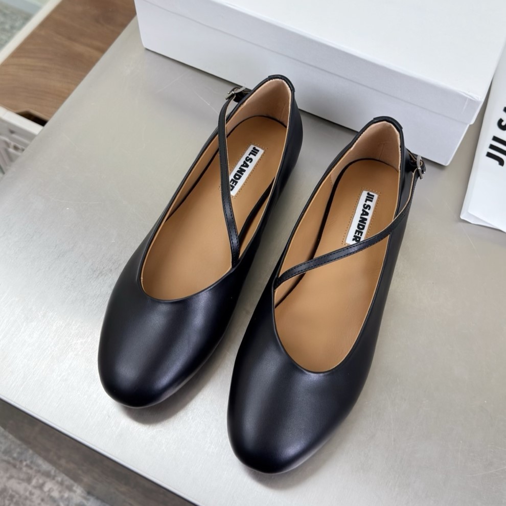 JIL SANDER 질 샌더 발레리나 플렛슈즈 #17206315