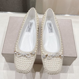 JIMMY CHOO 지미추 엘름 45 펄 이벨리시드 펌프스 #1976315