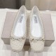 JIMMY CHOO 지미추 엘름 45 펄 이벨리시드 펌프스 #1976315