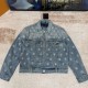LOUIS VUITTON 루이비통 시퀸 시그니처 데님 재킷 #17556320