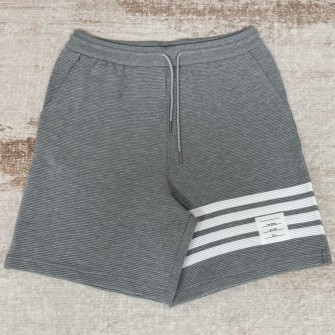 THOM BROWNE 톰브라운 스트라이프 스웻 쇼츠 반바지 #19146325