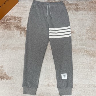 THOM BROWNE 톰브라운 클래식 루프백 4-바 스웨트팬츠 #19256325