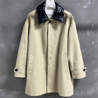 BOTTEGA VENETA 보테가베네타 가죽 블루종 프린트 재킷 #1736326