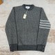 THOM BROWNE 톰브라운 4바 스트라이프 토널 스티치 모헤어 트위드 니트 #1750644