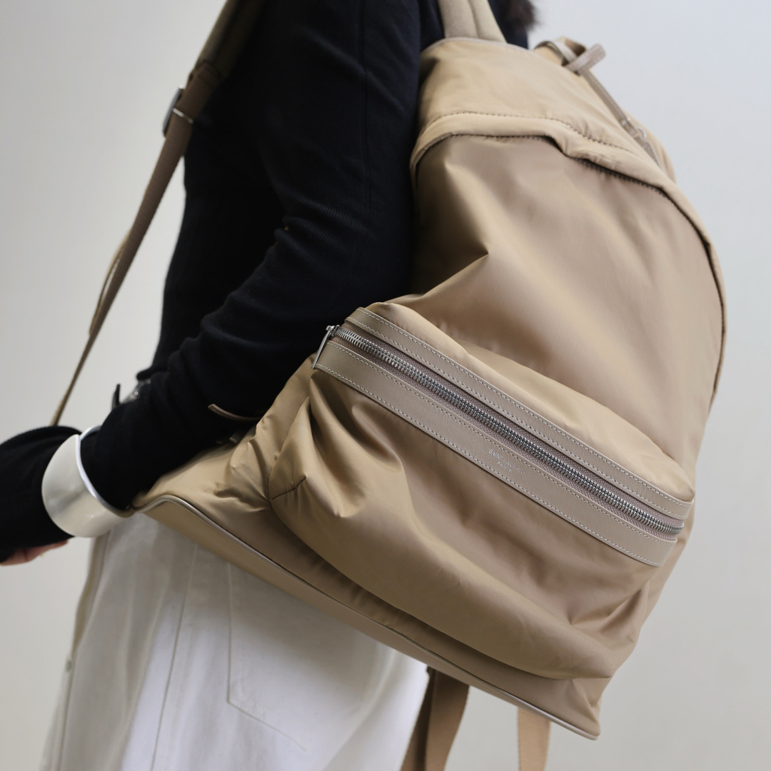 SAINT LAURENT 입생로랑 방수재질 캔버스 백팩 #821007