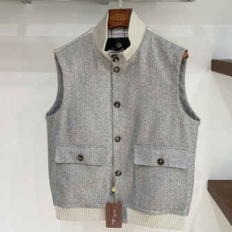 LORO PIANA 로로피아나 윈드메이트 리버서블 베스트 조끼 #14450421
