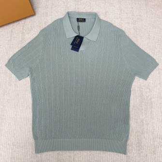 Ralph Lauren 랄프로렌 리넨 조니 칼라 스웨터 #23236422