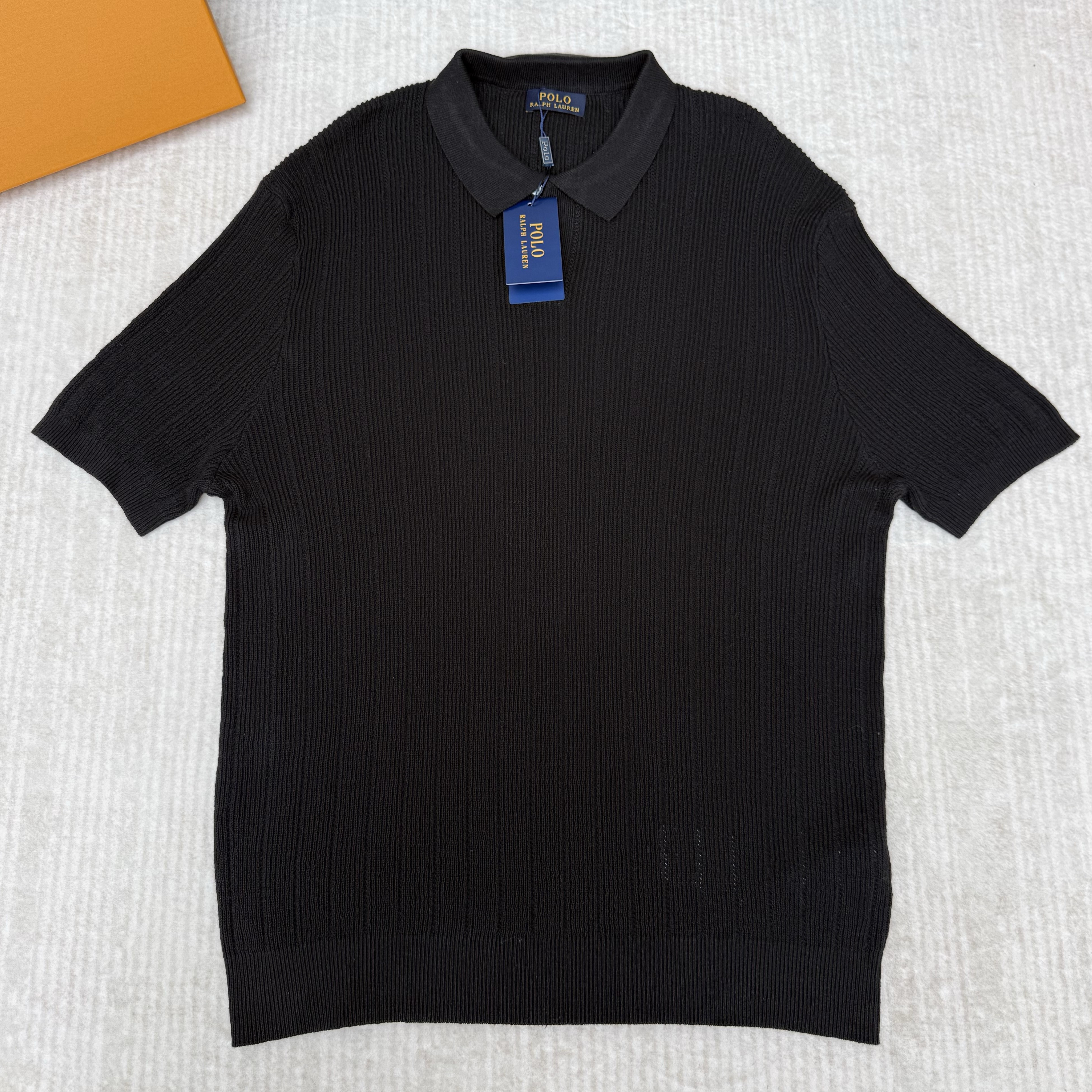 Ralph Lauren 랄프로렌 리넨 조니 칼라 스웨터 #23266422