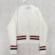 THOM BROWNE 톰브라운 캐시미어 RWB 스트라이프 셔런 가디건 #23426422