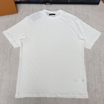 LOUIS VUITTON 루이비통 모노그램 프렌치 테리 티셔츠 1AGMFI