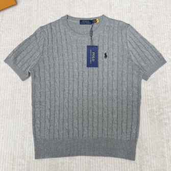 Polo Ralph Lauren 폴로 랄프 로렌 케이블 니트 코튼 숏 슬리브 스웨터 #1449651