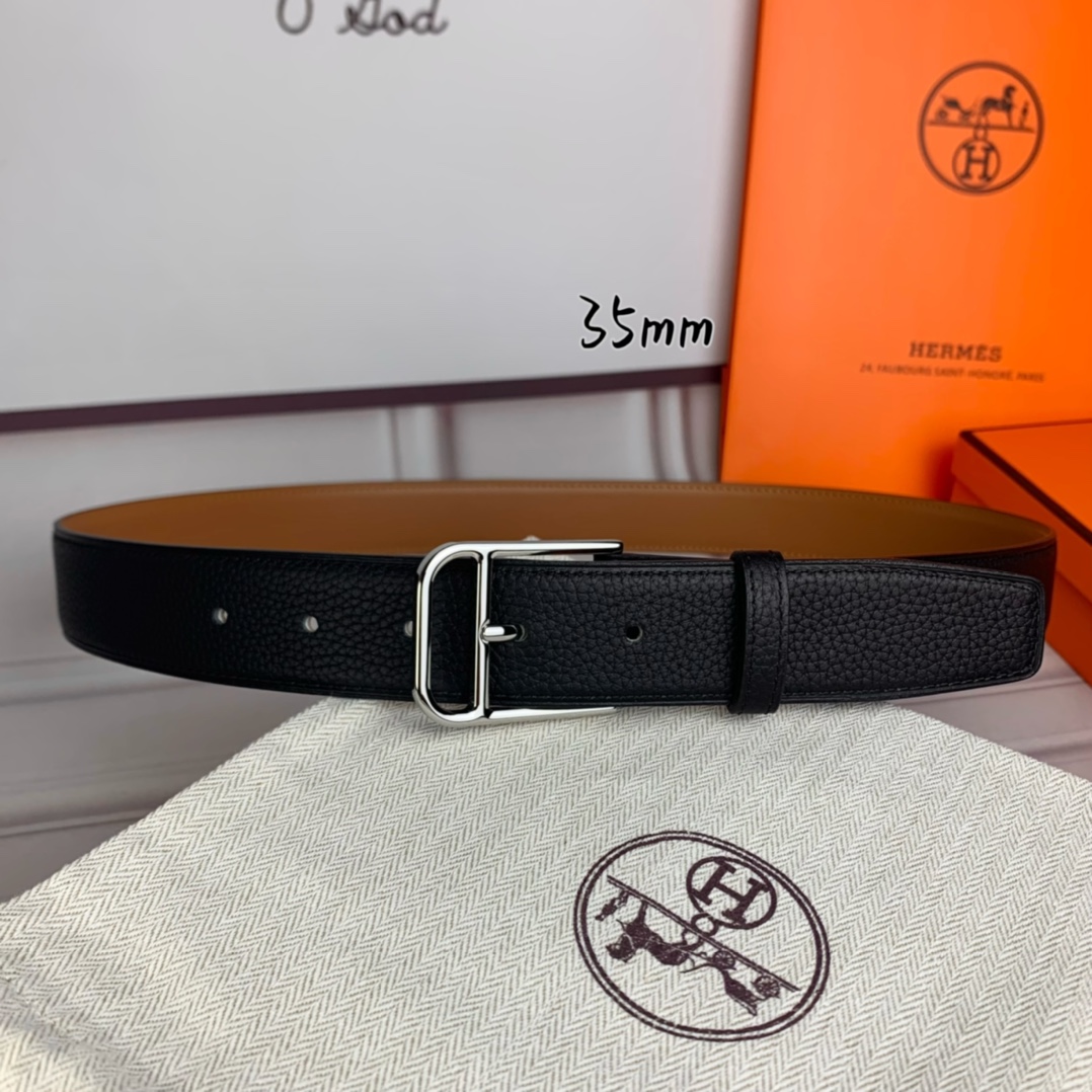 HERMES 에르메스 에트리비에(Etrivière) 35 리버서블 벨트 H046044