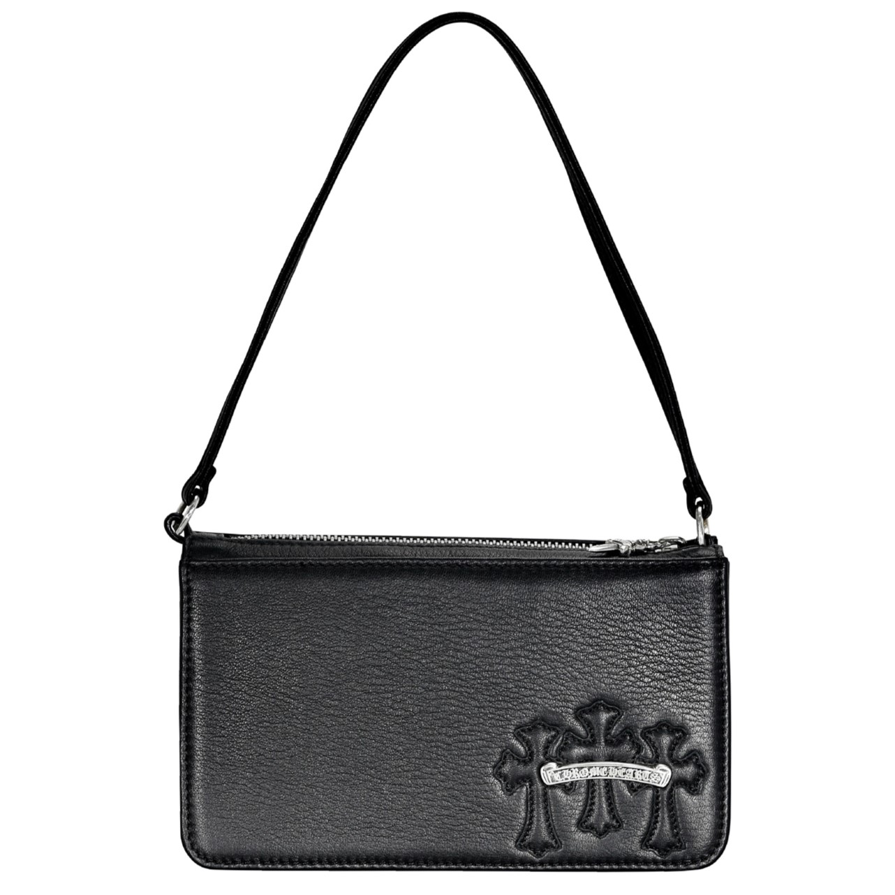 CHROME HEARTS 크롬하츠 더 나이트 세메터리 패치 핸드백 (The Night Cemetery Patch Handbag)